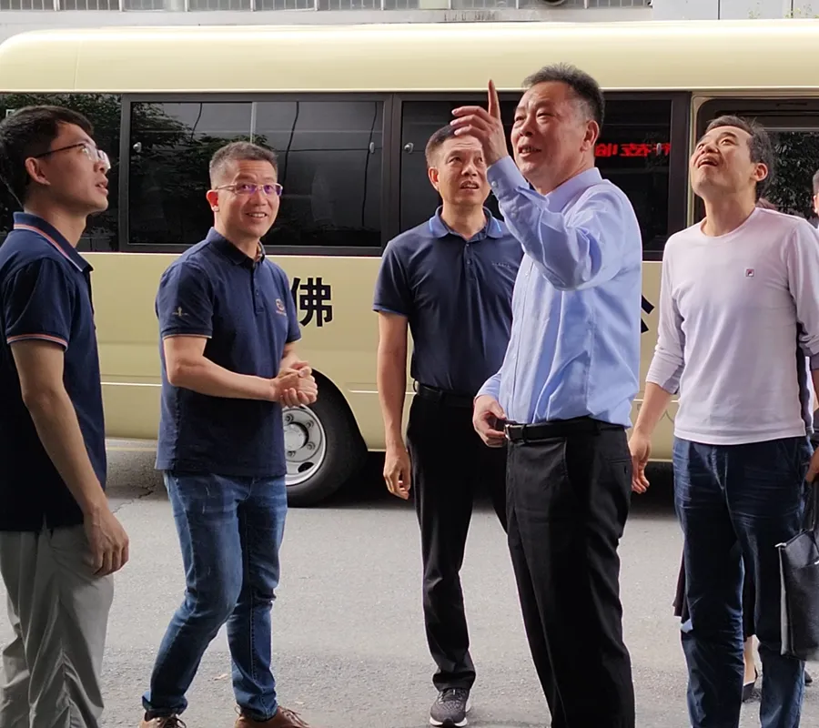 佛山市政协副主席万志康率队调研科伺智能